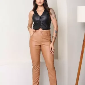 CALÇA COURO